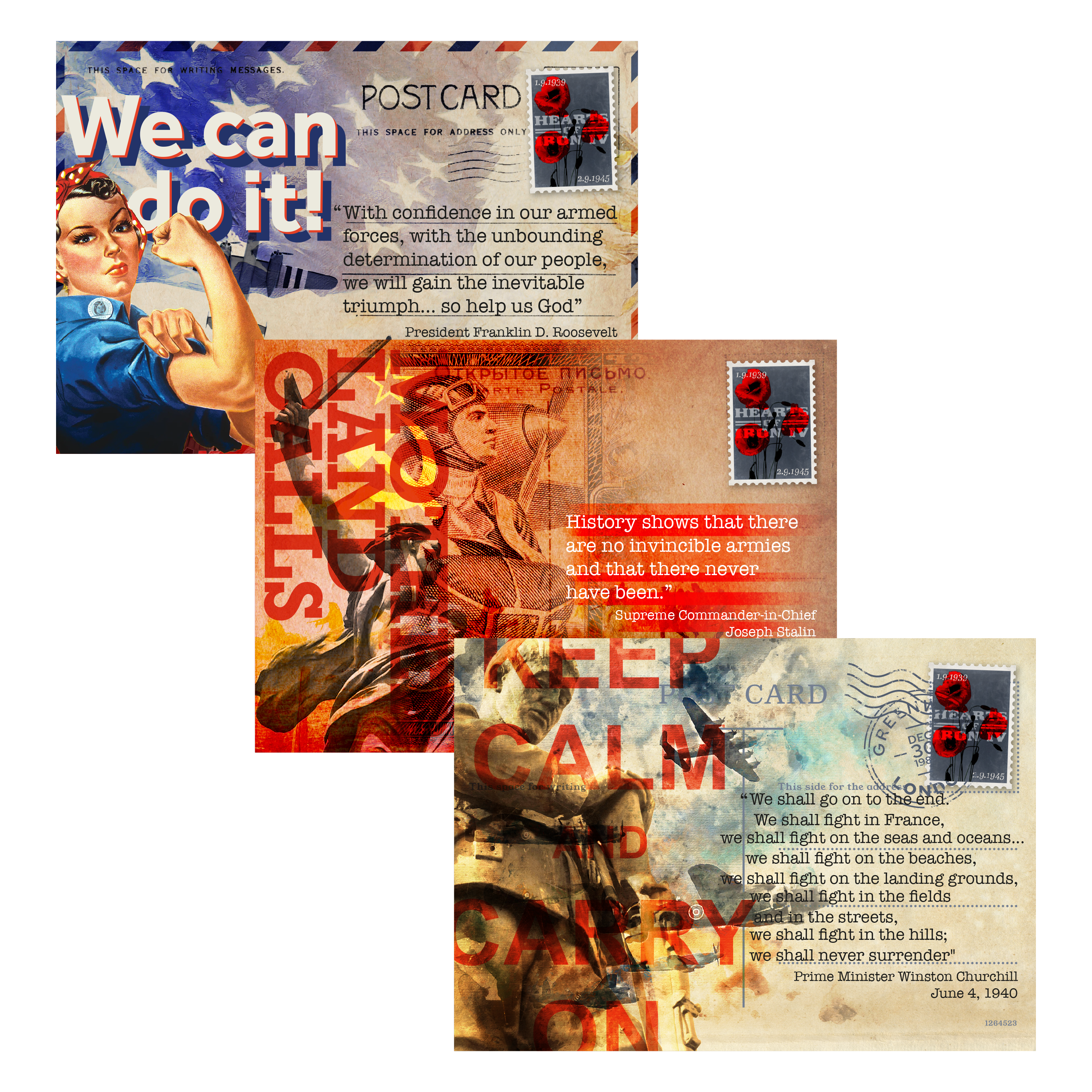 Propaganda Fridge Magnets