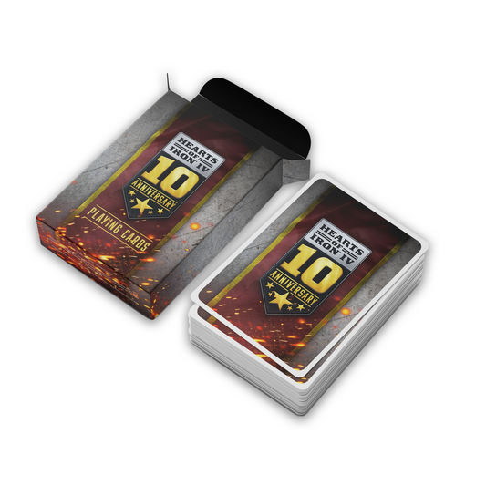 10th Anniversary Playing Cards