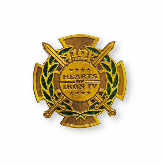 10th Anniversary Pin Badge
