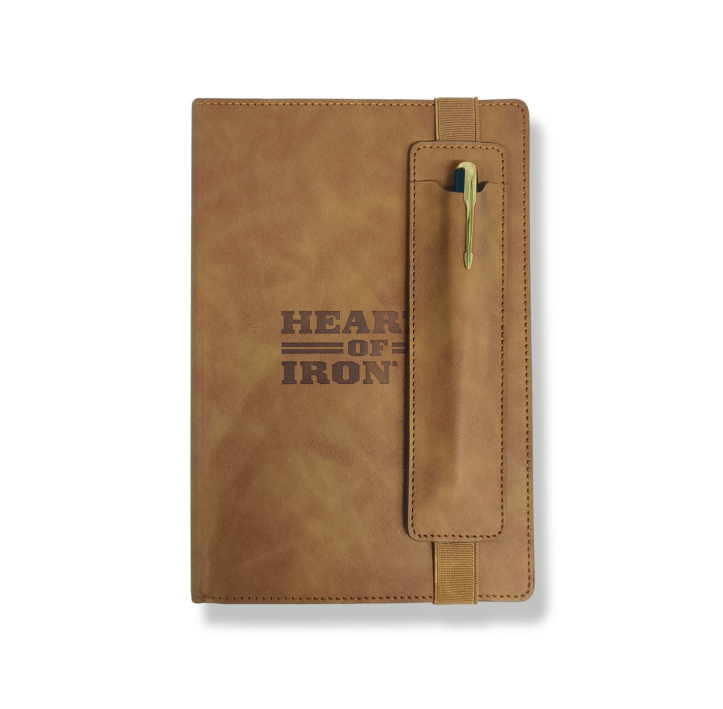 Leather Notebook with Fountain Pen