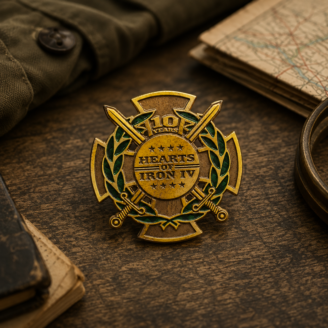 10th Anniversary Pin Badge