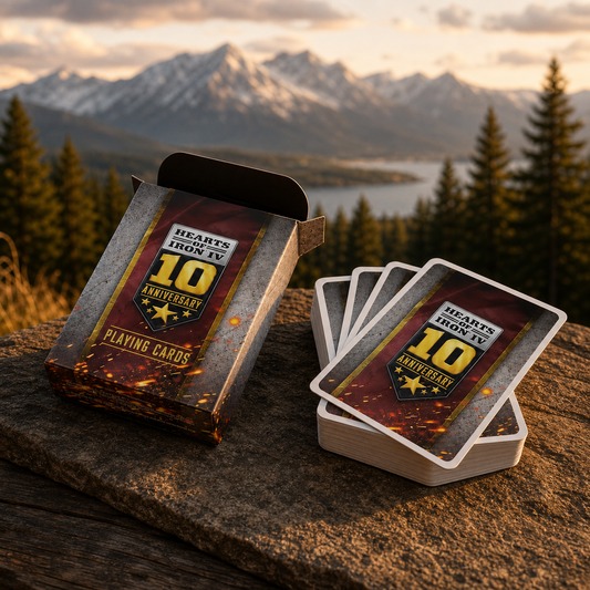 10th Anniversary Playing Cards